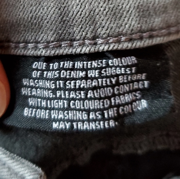 Buffalo David Bitton Women's Pursuit Skinny Jeans. Charcoal. Size 16/36. Used. - Picture 6 of 16